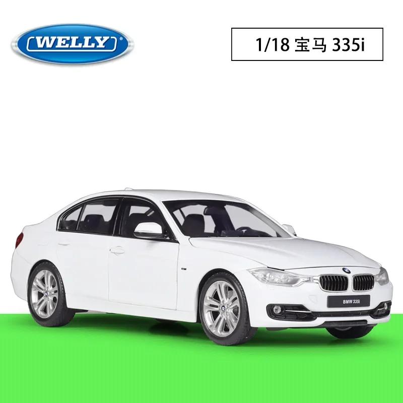 Welly ĳƮ ü߰ ڵ, BMW 335i,  ùķ̼ ݼ ڵ, Ŭ ձ  峭 ڵ,   ÷, 1:18